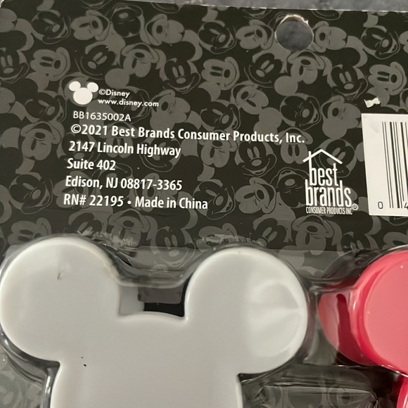 Disney Mickey Mouse 4 pack bag clips - Picture 5 of 6